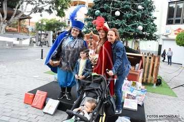 Desangelada clausura de la campaña de recogida juguetes en Telde (Foto Antonio Alí y TA)
